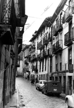 Una de las Calles del pueblo Laredo (Cantabria)