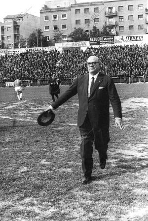 Ricardo Zamora Asiste al partido entre las Selecciones de Jugadores Veteranos de...