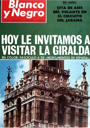 BLANCO Y NEGRO MADRID 18-11-1967