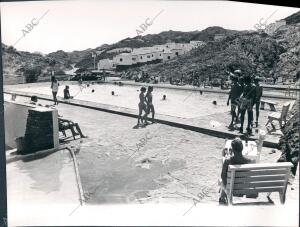 Rincón del pueblo Llamado "club del Mediterráneo"