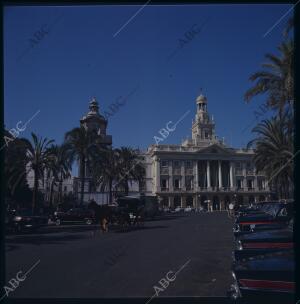 (CA.). Plaza de San Juan de Dios. Ayuntamiento de Cádiz