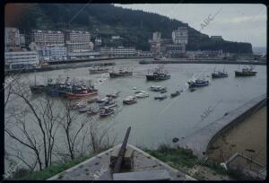San Sebastián, 1970 (Ca.). Puerto de san Sebastián