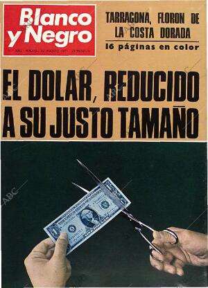 BLANCO Y NEGRO MADRID 28-08-1971