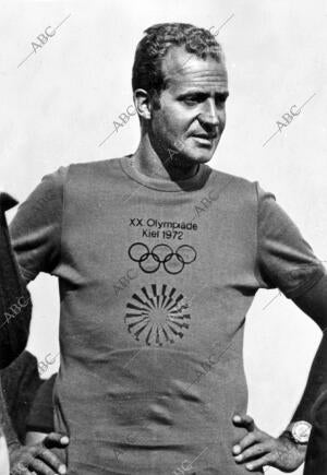 El Rey don Juan Carlos I Participa en las Olimpiadas de Munich 1972 en la...