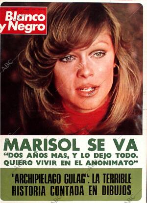 BLANCO Y NEGRO MADRID 09-03-1974
