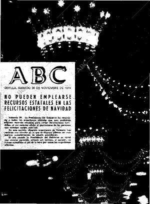 ABC SEVILLA 30-11-1974