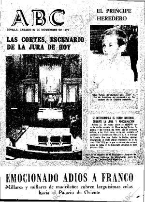 ABC SEVILLA 22-11-1975