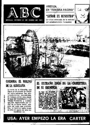 ABC SEVILLA 21-01-1977
