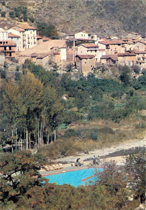 Vista desde el balneario de Arnedillo en Logroño