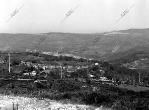 Paisaje de Viana del Bollo (Orense)