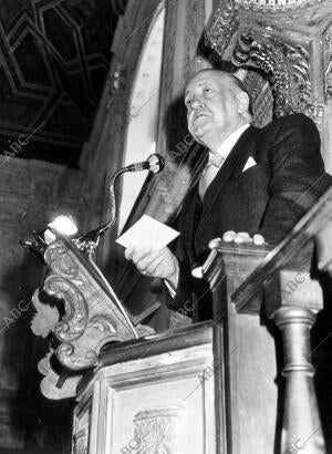 Discurso de Alejo Carpentier en la ceremonia de entrega del Premio Cervantes...