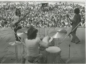 En la Casa de Campo se celebró el primer Festival de Rock Villa de Madrid que...