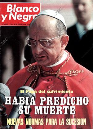 BLANCO Y NEGRO MADRID 09-08-1978