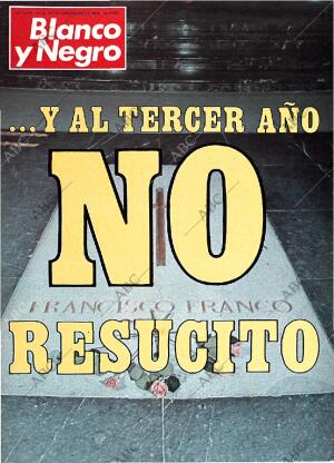 BLANCO Y NEGRO MADRID 15-11-1978