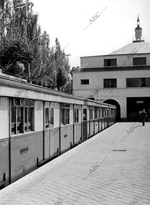 Vista de la estación del Ferocarril suburbano lago