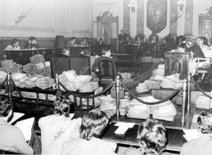 Escrutinio de los votos en las elecciones generales de 1979