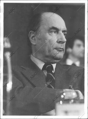 Una imagen de Francois Mitterrand