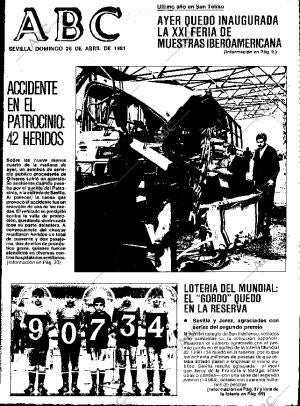 ABC SEVILLA 26-04-1981