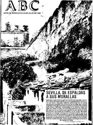 ABC SEVILLA 15-07-1981