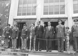 Exihibición de la academia especial de la Polcía armada