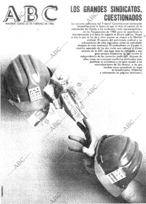 ABC MADRID 25-02-1985