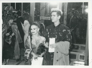 En la imagen, Alaska y Carlos Berlanga