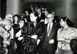 Isabel Preysler y Miguel Boyer a su llegada a la entrega de los premios Mayte de...