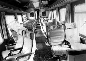 Estación de Arévalo (Ávila), donde el tren Talgo Madrid-Gijón Colisionó con un...