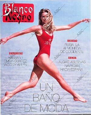 BLANCO Y NEGRO MADRID 05-04-1992