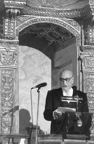 Entrega del premio Cervantes en la Universidad de Alcalá de Henares A Francisco...