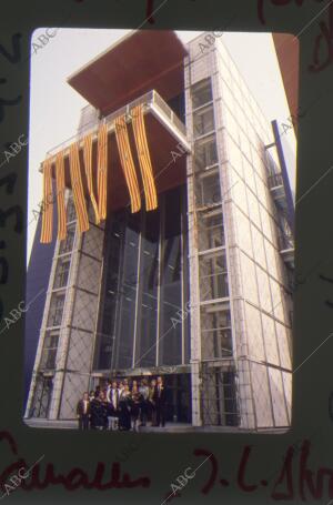 pabellón de Aragón en la Expo 92 de Sevilla