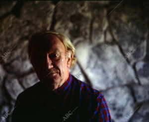 Fernando Fernán Gómez en su casa