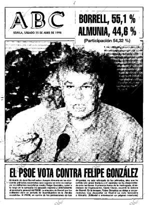 ABC SEVILLA 25-04-1998