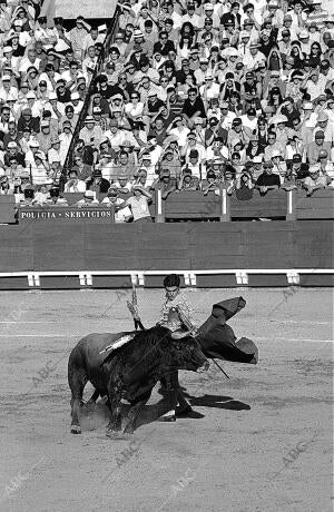 José Tomás toreando