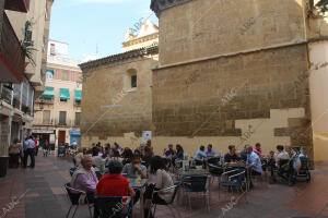 Terrazas Instaladas en la plaza de san Miguel