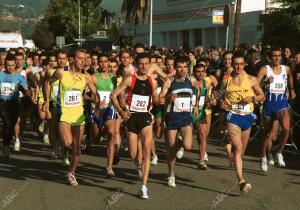 Carrera popular san Silvestre en el parque Figueroa de Cordoba