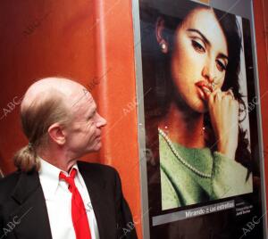 Leon Vitali, asistente de Stanley Kubrick, en la Presentacion de sus Peliculas...