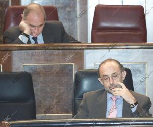 sesión de control al gobierno en el congreso de los Diputados en la imagen los...