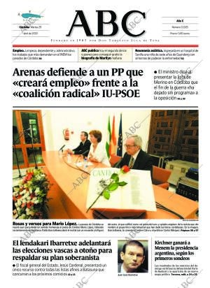 ABC CORDOBA 29-04-2003