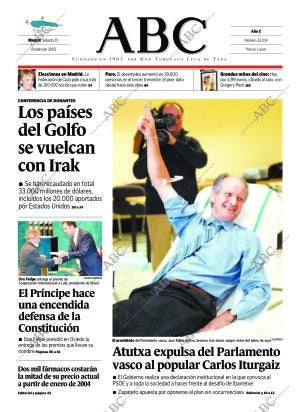 ABC MADRID 25-10-2003