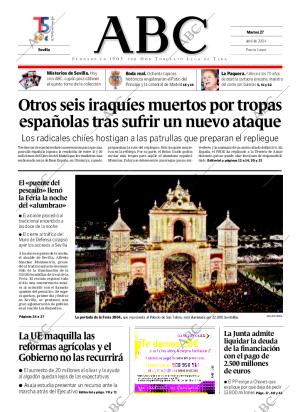 ABC SEVILLA 27-04-2004