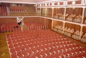 Platea del teatro Salon Cervantes