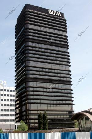 Edificios de Madrid. En la imagen edificio Bbva