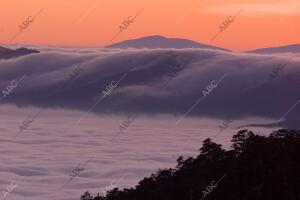 Vista de la Sierra del Guadarrama desde el Puerto de <strong>Navacerrada</strong> (Cercedilla)