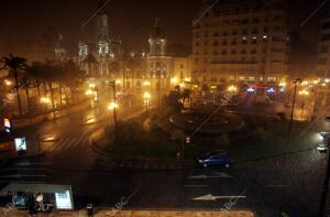 Lluvia Intensa en la Ciudad