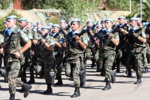 spedida de los militares al Líbano. Base de Cerro Muriano