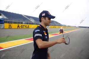 Alcañiz 16 septiembre de 2010 El piloto del mundial de MotoGP Dani Pedrosa en el...