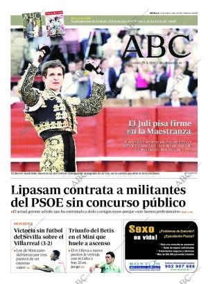 ABC SEVILLA 25-04-2011