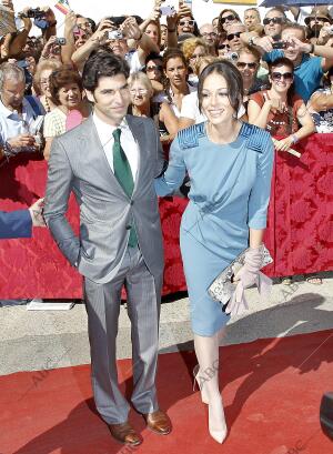 Boda de la duquesa de Alba con Alfonso diez en el palacio de las Dueñas