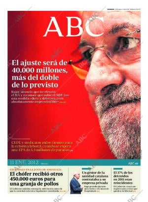 ABC MADRID 11-01-2012